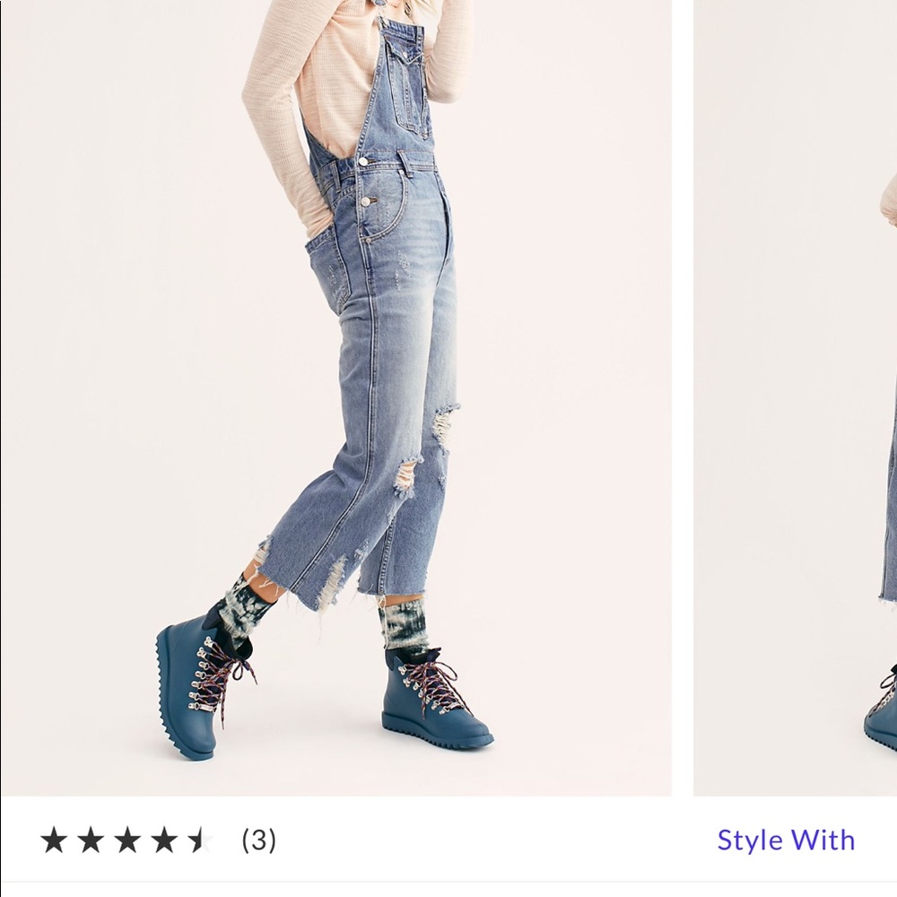 BNWT FP Boyfriend overalls - Picture 2 of 7